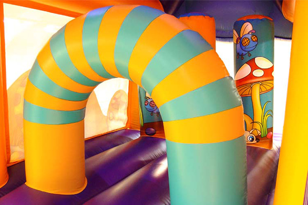Bugs obstacle Course inside